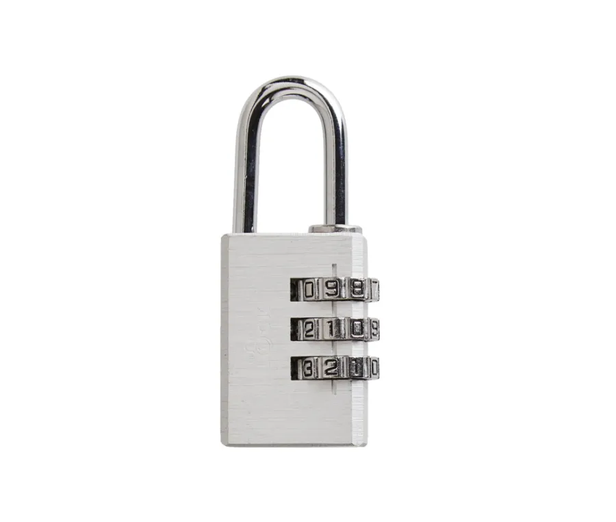 The Lock Hengelås m/kode 30 mm aluminium | Hengelåser