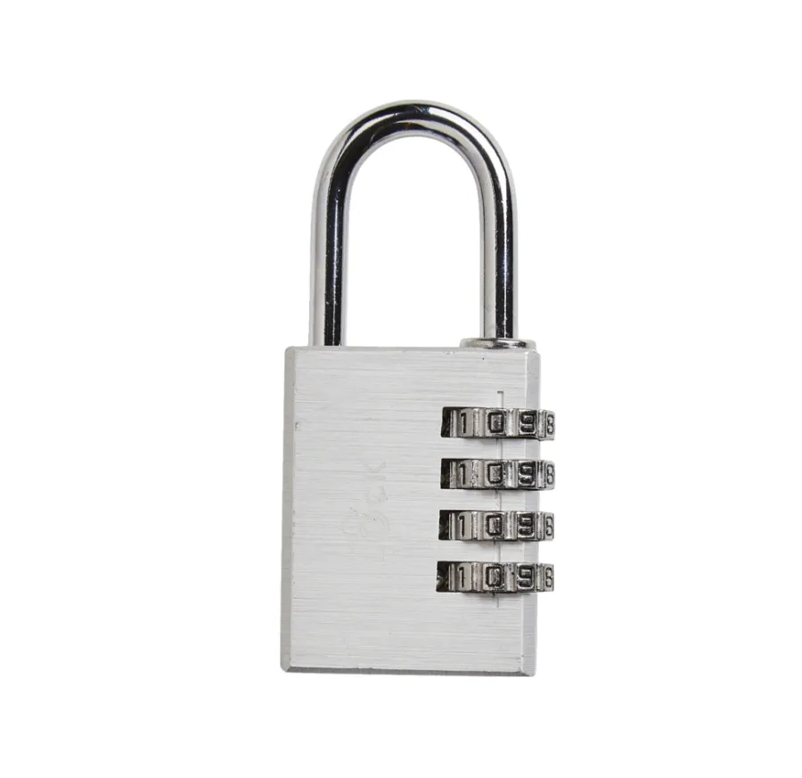 The Lock Hengelås m/kode 40 mm aluminium | Hengelåser