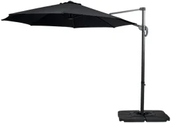 Sunlife Hengeparasoll Washington Ø300 cm svart - ® | Sesongavslutning|Parasoller Og Markiser