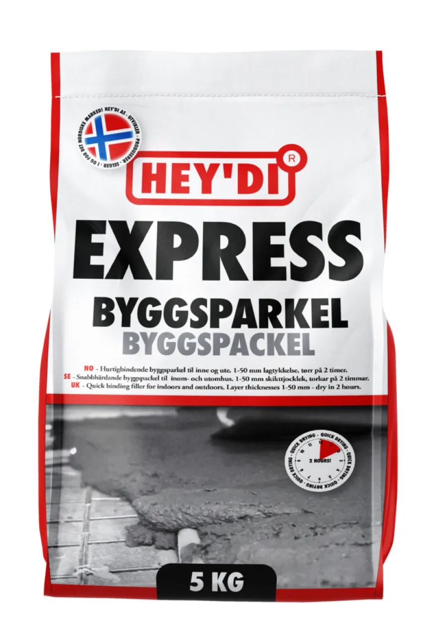 Hey'di Express Byggsparkel 5 kg | Sparkelmasse
