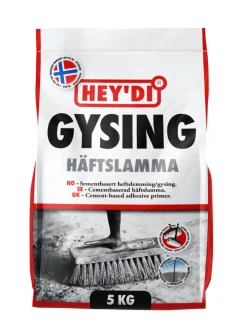 Hey'di Gysing 5 kg | Sement & Mørtel