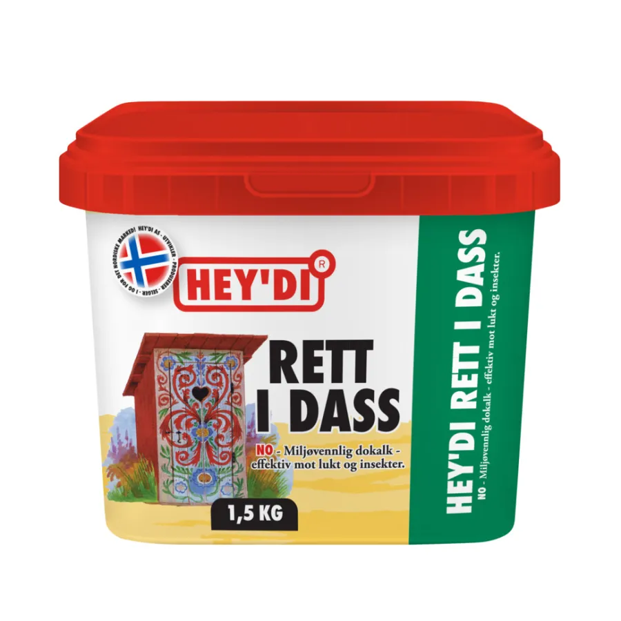 Hey'di Rett i Dass dokalk 1,5 kg | Campingutstyr