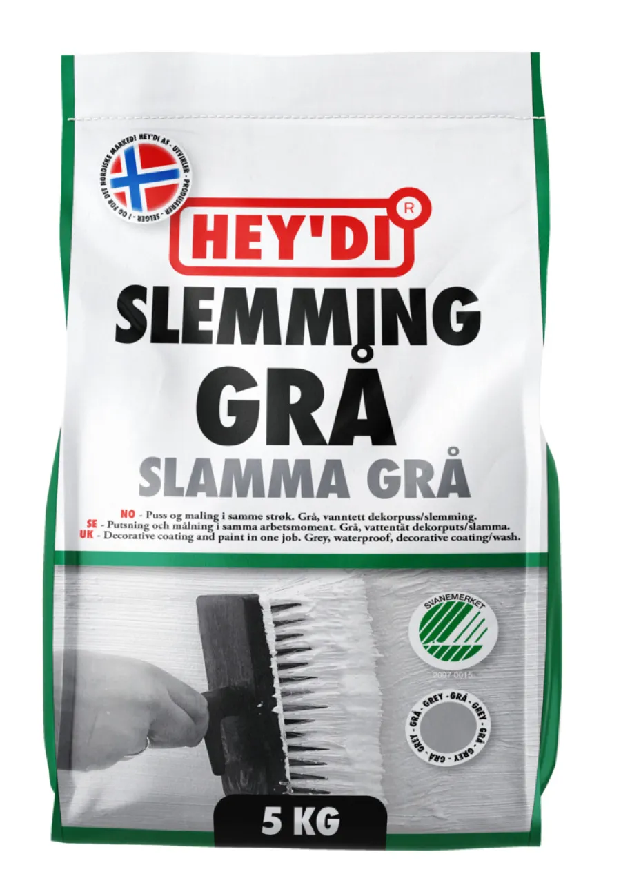 Hey'di slemming dekorpuss 5 kg | Sement & Mørtel