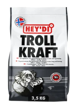 Hey'di Trollkraft sprengsement 3,5 kg | Sement & Mørtel