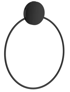 Beslagsboden Håndklering Ø17,2 cm - svart | Håndkleholdere