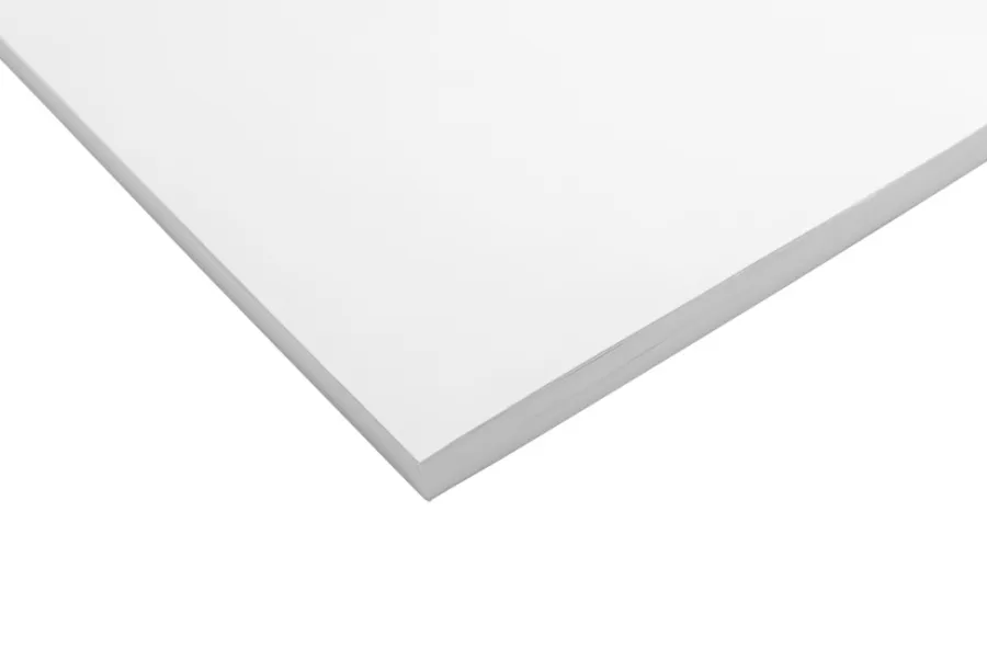 Snapwall Hobbyplate hvit 18 x 600 x 2400 mm | Hyller
