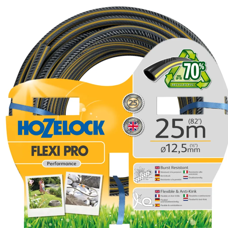Hozelock Flexi Pro hageslange 25 meter | Hageslanger Og Tilbehør