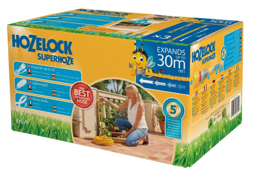 Hozelock Superhoze flexslange - 30 meter | Hageslanger Og Tilbehør