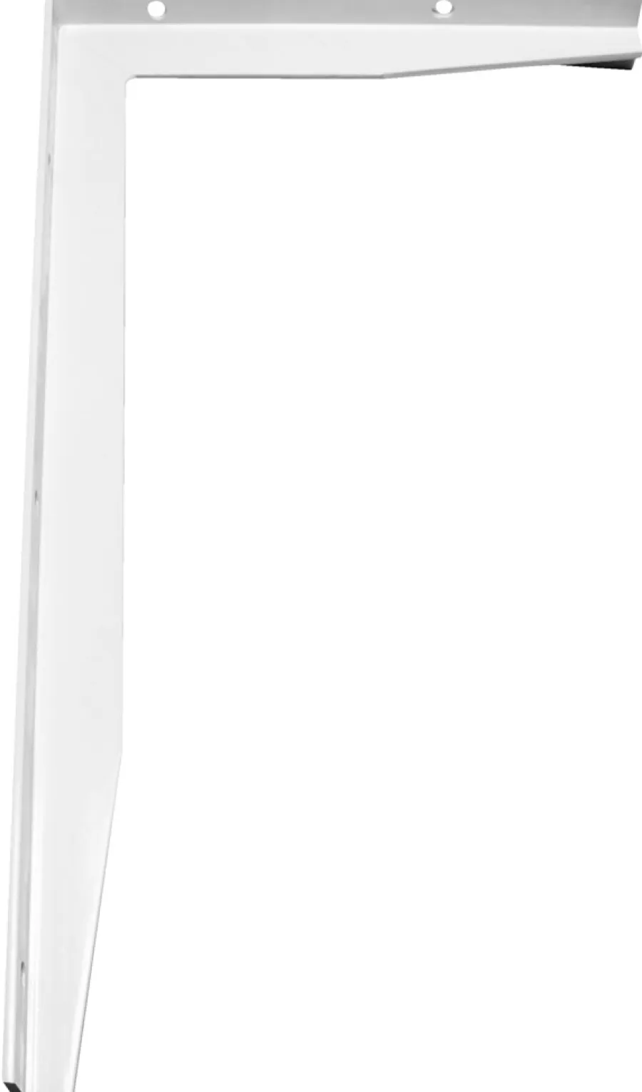 Home it Hyllebrakett T-profil 300 x 550 mm hvit | Veggskinner & Hylleknekter