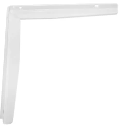 Home it Hyllebrakett T-profil 250 x 300 mm hvit | Veggskinner & Hylleknekter