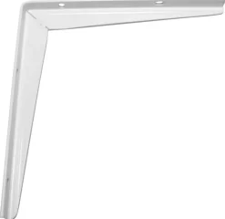 Home it Hyllebrakett T-profil 300 x 300 mm hvit | Veggskinner & Hylleknekter