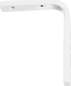 Home it Hylleknekt F-profil 120 x 150 mm hvit | Veggskinner & Hylleknekter