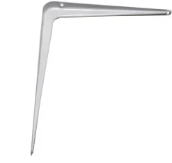Home it Hylleknekt lett 250 x 300 mm hvit | Veggskinner & Hylleknekter