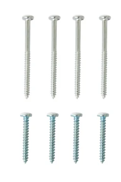 Home it Hyllemonteringssett t/Rack-system hvit | Veggskinner & Hylleknekter