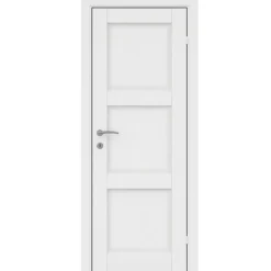 Torso Innerdør Fashion 3 massiv hvit - 72,5 cm | Dører & Karmer