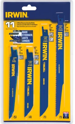 Irwin bajonettsagblader 11 deler | Sagblader