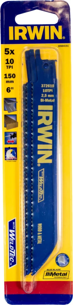 Irwin bajonettsagblad 150 mm | Sagblader