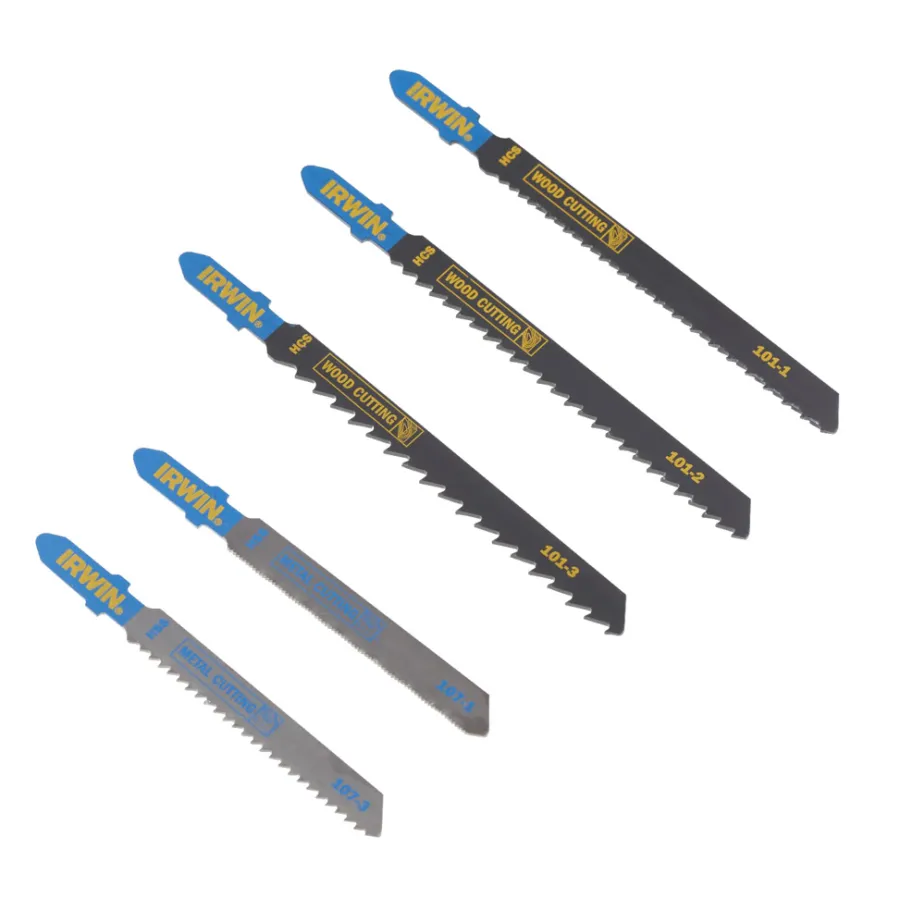Irwin stikksagblad 5 stk. assortert | Sagblader