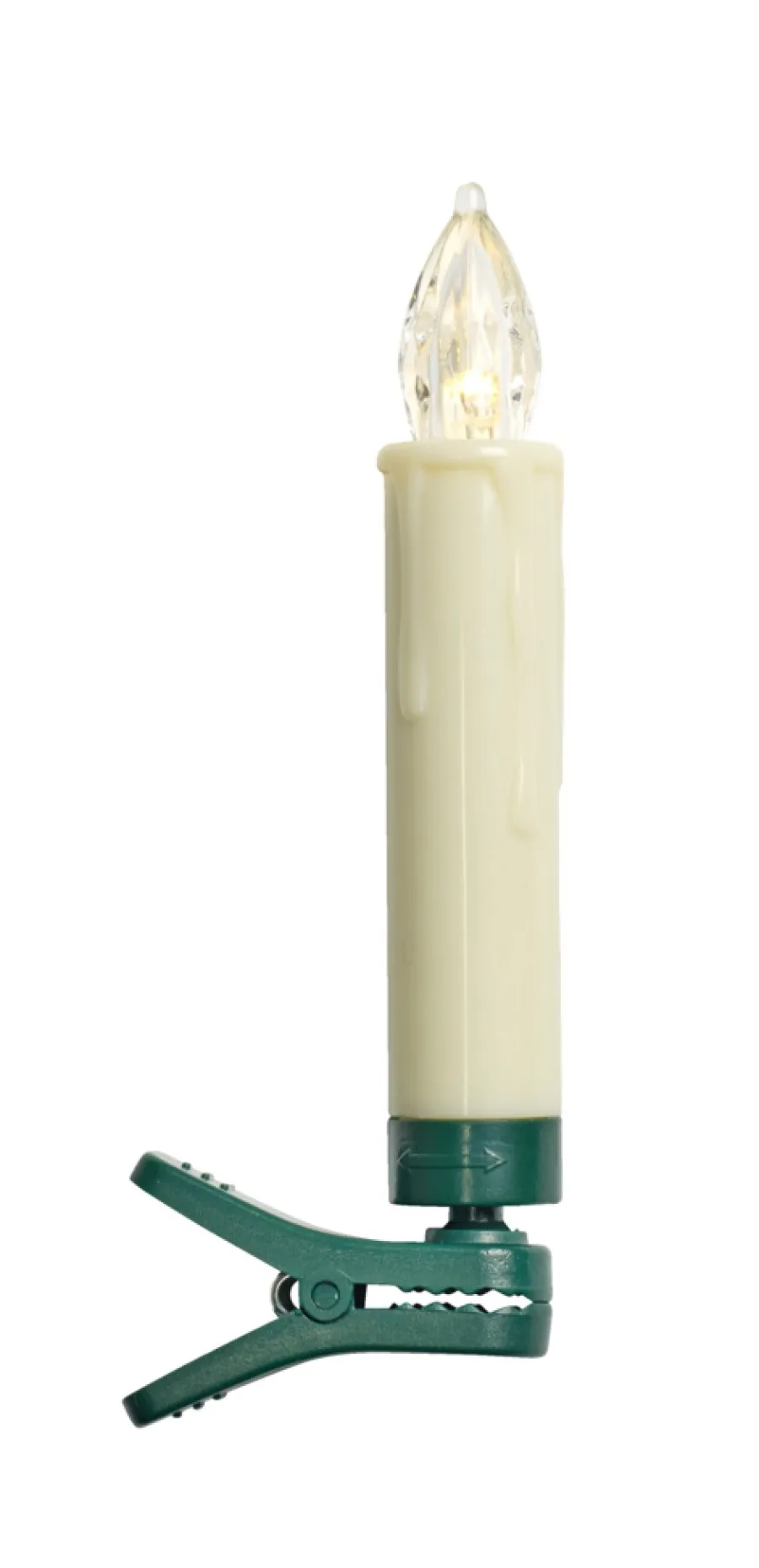 Stemning Juletrelys LED med klips 10 stk. H10,5 cm | Juledekorasjoner