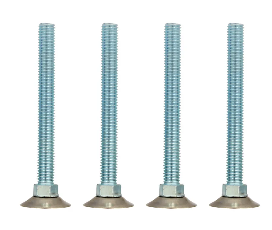 Home it Justeringsskruer til bordben 105/90 x 10 mm 4 stk. | Bordben|Skruer