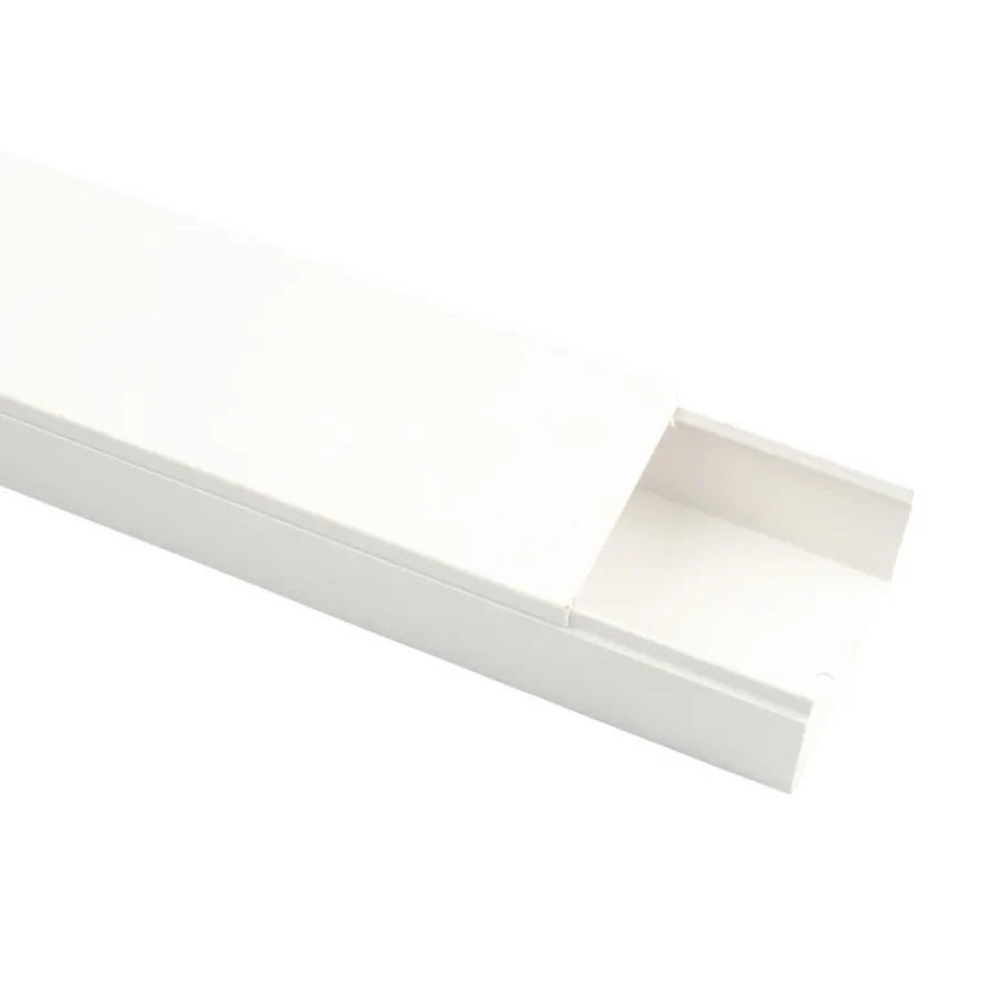Elworks Kabelkanal hvit 60 x 40 mm | Eloppheng & -Feste
