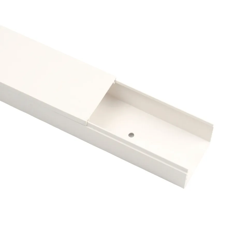 Elworks Kabelkanal hvit 60 x 40 mm | Eloppheng & -Feste