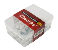 Elworks Kabelklemmer flat 4 x 6 mm 100 stk. | Eloppheng & -Feste