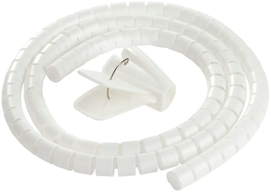 PRIZE Kabelskjuler hvit Ø20 mm x 1,5 meter - | Eloppheng & -Feste