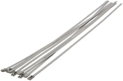 Kabelstrips 360 mm rustfritt stål 10 stk. | Eloppheng & -Feste