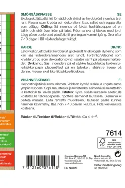 Weibulls Karse økologisk | Økologiske Frø