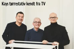 Kay vegghengt tørkestativ 100 x 61 x 68 cm - hvit | Tørkestativer