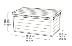 Keter putekasse Denali - 570 liter | Putekasser