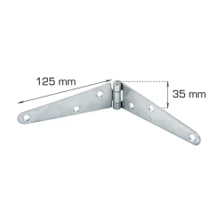 Home it Kistehengsel 35 x 125 mm - 2 stk. | Grep & Hengsler