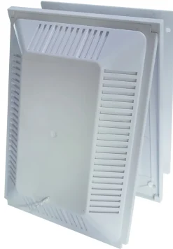 Klimair Klaffventil 10 x 15 cm - hvit | Ventilasjon