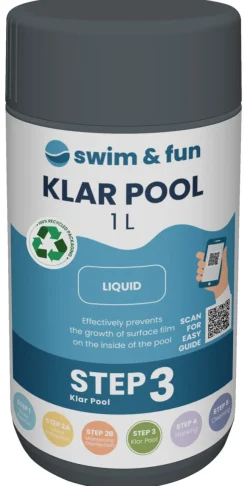 Swim & Fun Klar Pool 1 liter - | Bassengtilbehør & Pleie