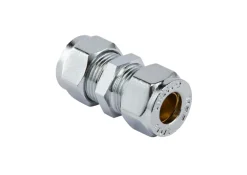 Klemringskobling rett 12x10 mm | Forkrommede
