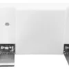 Home it Knaggrekke flex hvit med 6 knagger 48,4 cm | Knagger & Knaggrekker