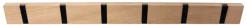 Home it Knaggrekke flex lys eik 6 knagger 60 cm | Knagger & Knaggrekker