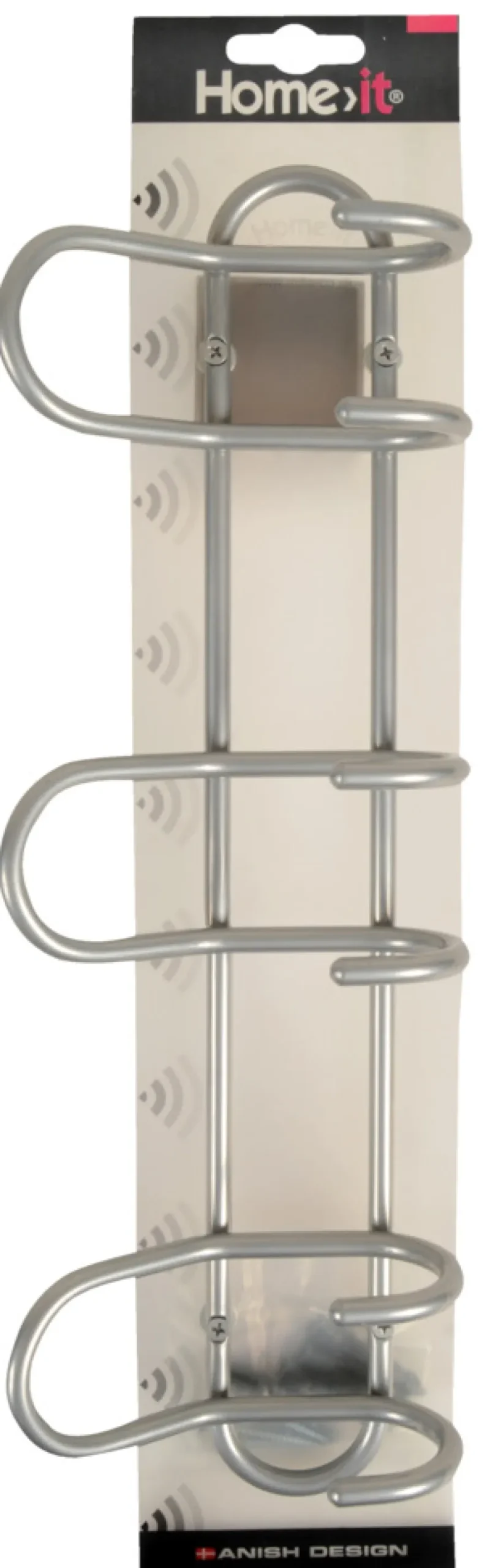 Home it Knaggrekke P-3 med 3 knagger | Knagger & Knaggrekker