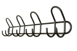 Home it Knaggrekke P-4 svart 54,5 cm | Knagger & Knaggrekker