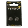 Firefly Knappcellebatteri LR44 2 stk. | Knappcellebatterier