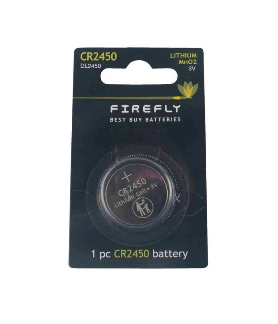 Firefly Knappcellebatteri 1-pk. CR2450 - | Knappcellebatterier
