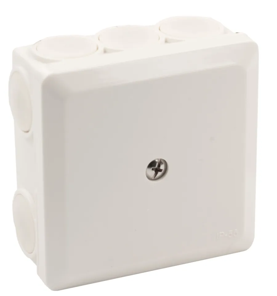 Elworks Koblingsboks 88 x 88 x 50 mm vanntett | Innfellingbokser & Underlag