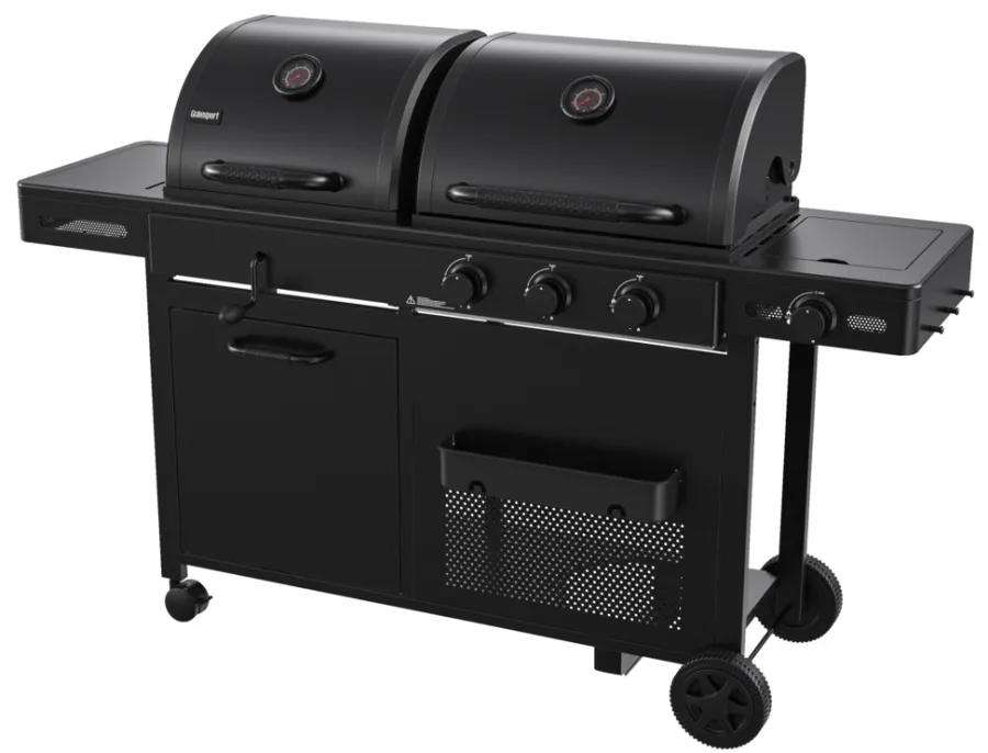 Grillexpert Kombigrill til gass og kull - ® | Gassgrill
