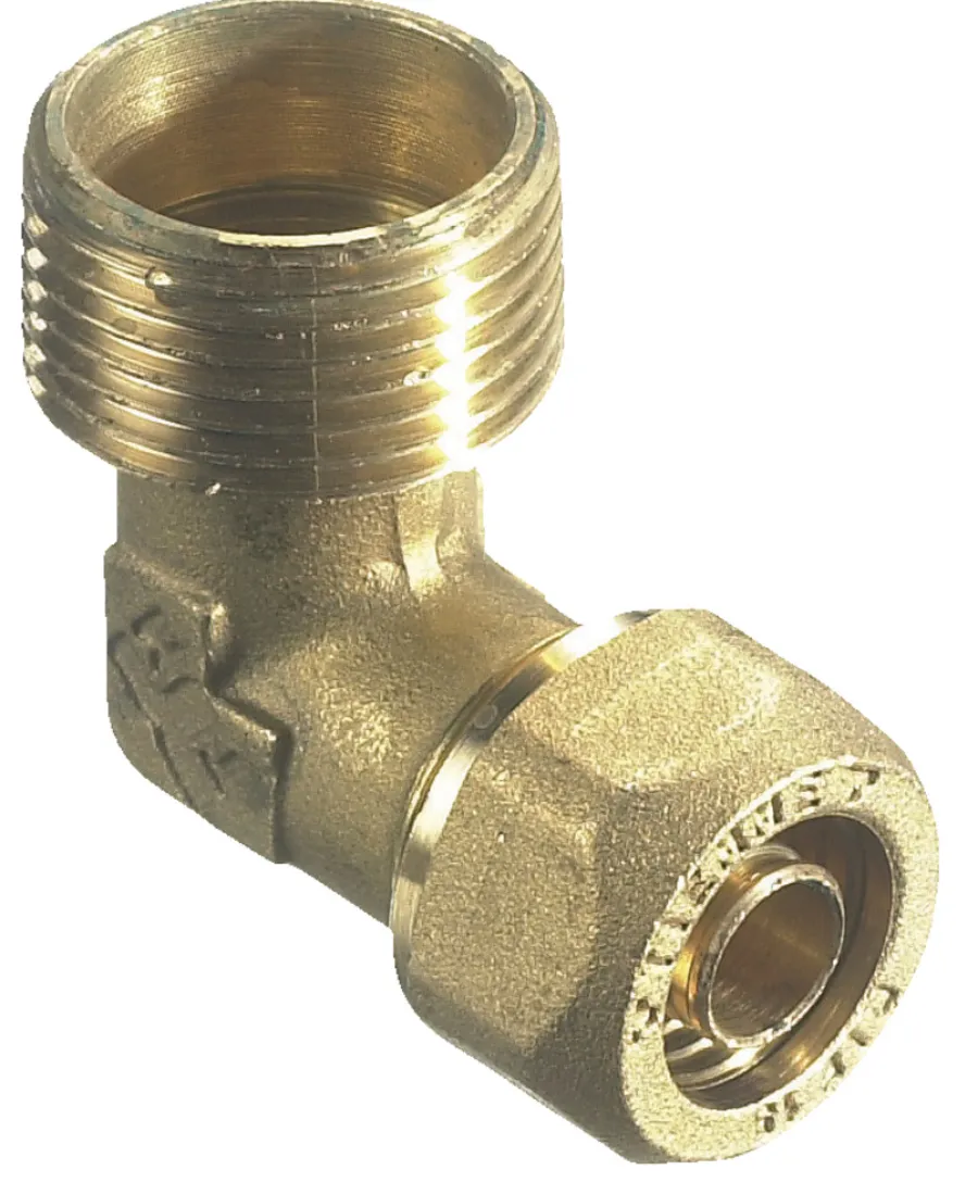 Kompresjonsvinkel 15 mm x 3/4" | Rørkoblinger