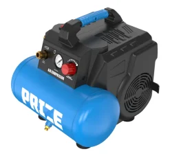 PRIZE Kompressor stillegående 0,75 Hk 6 liter - | Kompressor