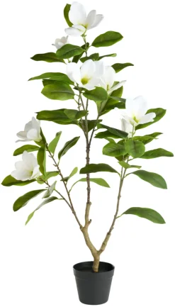 Kunstig magnoliatre 110 cm | Kunstige Planter