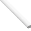 Hornbaek Kvartstafflist plast hvit – 10 x 10 x 3000 mm | Lister