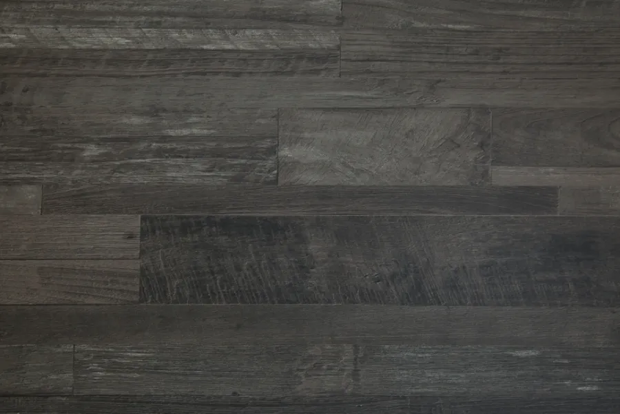 Laminatbenkeplate svart/grå tre 28 mm x 61 x 300 cm | Benkeplater