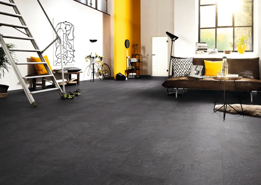 Readyfix Laminatgulv Mustang Slate 330 x 638 mm | Gulv